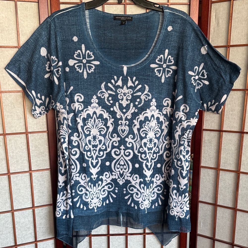 Signature Studio Top, size 2X